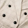 Vintage plaid dress with beltDresses