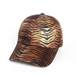 Leopard & tiger & cobra imprimir - boné de beisebol