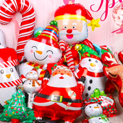 Feliz Natal - balões de alumínio
