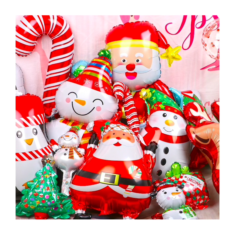 Merry Christmas - aluminum balloonsChristmas