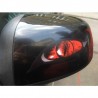 olhos de zumbi vermelho - adesivo de carro de vinil 13 * 5 cm 2 peças