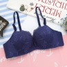 Floral bra - front closure - push up - wirelessLingerie