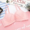 Bra floral - fechamento frontal - empurrar para cima - sem fio
