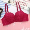 Bra floral - fechamento frontal - empurrar para cima - sem fio
