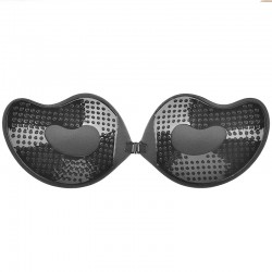 Adhesive bra with push up - seamless - strapless - front closureLingerie