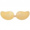 Sutiã adesivo com push up - sem alças - fechamento frontal