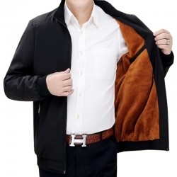 Inverno & outono quebra-vento - jaqueta slim casual
