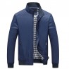 Inverno & outono quebra-vento - jaqueta slim casual