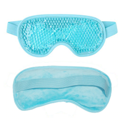 Gel máscara ocular - para terapia quente e fria - calmante relaxante máscara de dormir