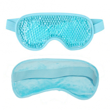 Gel máscara ocular - para terapia quente e fria - calmante relaxante máscara de dormir