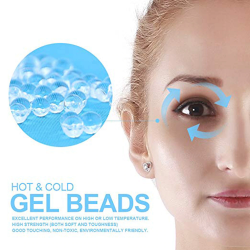 Gel máscara ocular - para terapia quente e fria - calmante relaxante máscara de dormir