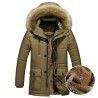 Thick warm hooded winter jacketJackets