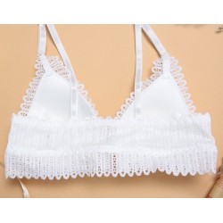 Sutiã de renda sexy & calcinhas - roupa interior sem costura - conjunto