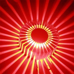 LED inteligente 3W - luz de teto de alumínio - controle remoto - RGB - dimmable