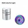 LED wall light with spiral hole - RGB - remote controllerWall lights
