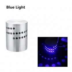 LED wall light with spiral hole - RGB - remote controllerWall lights