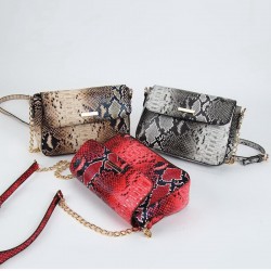 Snake skin pattern - small shoulder bagHandbags
