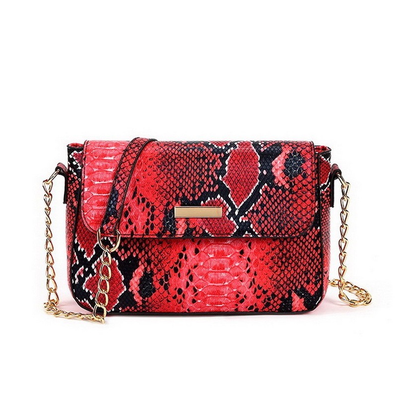 Snake skin pattern - small shoulder bagHandbags