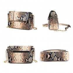 Snake skin pattern - small shoulder bagHandbags