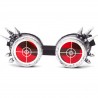 Óculos de sol retro steampunk - óculos unisex