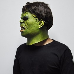 Máscara de látex de cara cheia realista de Halloween