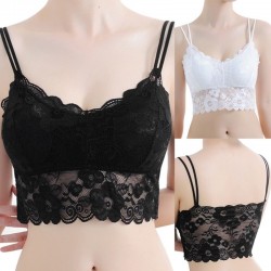 sutiã acolchoado sexy - topo de renda