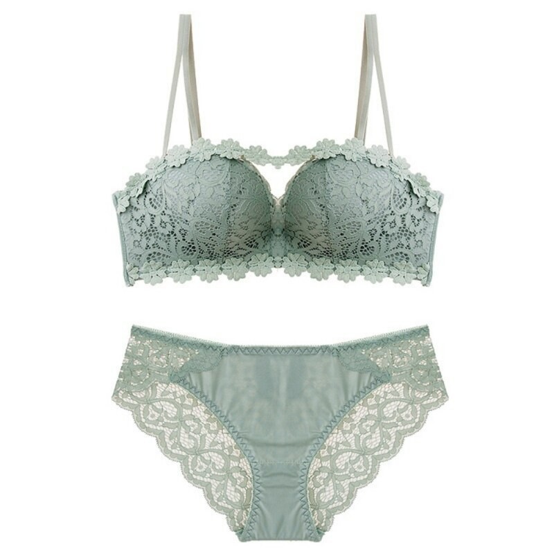 Sexy bra & panties - push up - lace setLingerie