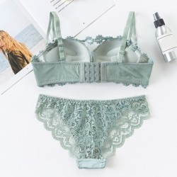 Sexy bra & panties - push up - lace setLingerie