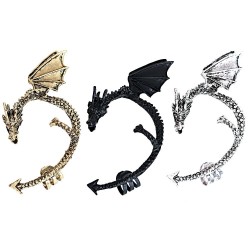 Gothic & punk earring with dragonEarrings