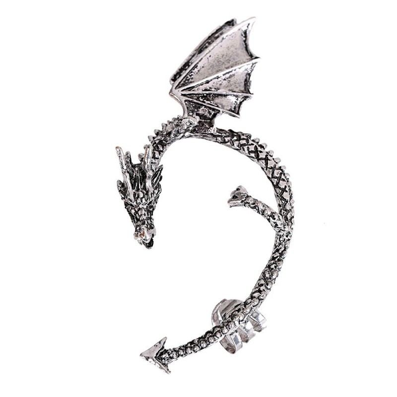 Gothic & punk earring with dragonEarrings