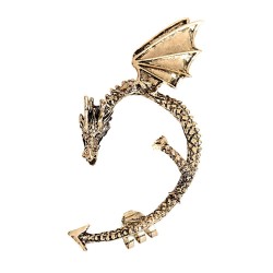Gothic & punk earring with dragonEarrings