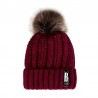 Warm winter wool hat with pom pomHats & Caps