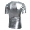 Shiny metallic t-shirt - short sleeveT-shirts