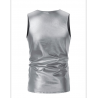 Shiny metallic t-shirt - sleeveless vestT-shirts