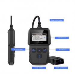 ArtiLink 200 - car diagnostic tool - OBDII OBD2 scanner - X431 code reader 3001Diagnosis