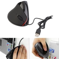 Vertical optical mouse - USB wired - 2400DPI - 2.4GH - ergonomicMouses