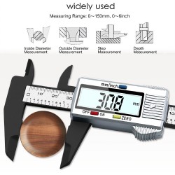 150 mm digital vernier caliper - micrômetro eletrônico - ferramenta de medição