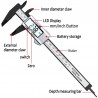 150 mm digital vernier caliper - micrômetro eletrônico - ferramenta de medição