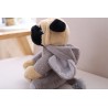 Cachorro macio animal de estimação - pelúcia brinquedo 20cm