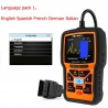 Foxwell NT301 OBD OBD2 scanner - leitor de código de erro - diagnóstico de carro - multi-línguas - universal