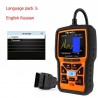 Foxwell NT301 OBD OBD2 scanner - leitor de código de erro - diagnóstico de carro - multi-línguas - universal