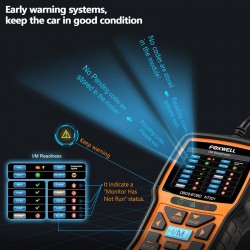 Foxwell NT301 OBD OBD2 scanner - leitor de código de erro - diagnóstico de carro - multi-línguas - universal
