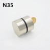 N35 N52 ímã de neodímio - ímã de metal redondo forte 40 * 20mm 2 peças