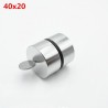 N35 N52 ímã de neodímio - ímã de metal redondo forte 40 * 20mm 2 peças