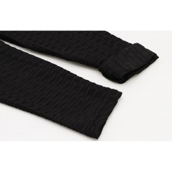 Calças de emagrecimento - leggings anti-celulite com empurrar para cima - cintura alta