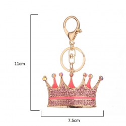 Crystal crown - keychainKeyrings
