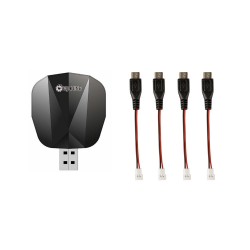 Cada um E520 E520S RC Drone Quadcopter - 4 em 1 carregador USB - caixa de carregamento - cabo adaptador Android