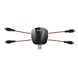 Cada um E520 E520S RC Drone Quadcopter - 4 em 1 carregador USB - caixa de carregamento - cabo adaptador Android