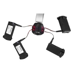 Cada um E520 E520S RC Drone Quadcopter - 4 em 1 carregador USB - caixa de carregamento - cabo adaptador Android