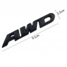 3D AWD - autocolante - cromo